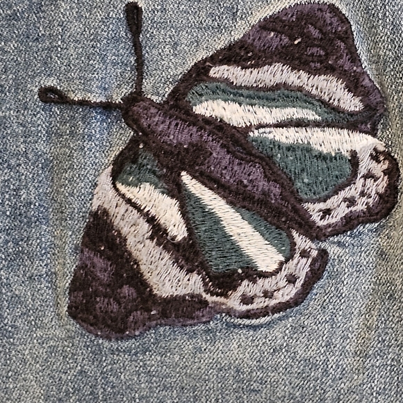 For the Republic Denim patches straight skinny leg size 8/28 ✨️Pre-owned - Picture 10 of 10